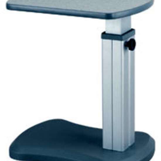 Пневматический столик с угловой столешницей на один прибор MISTRAL