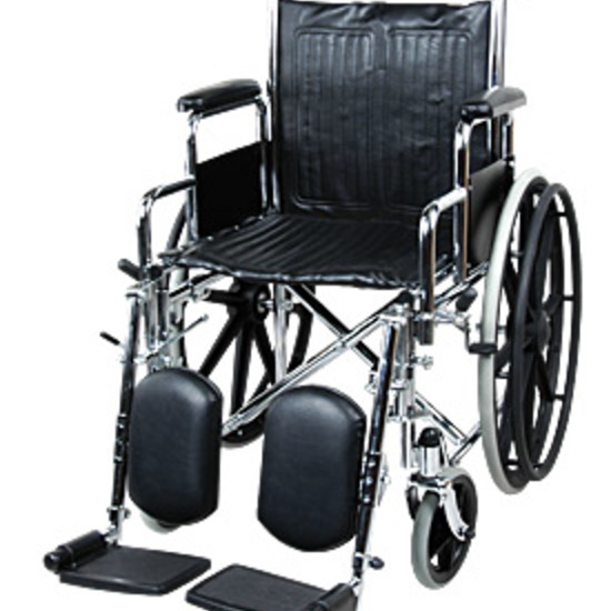 Инвалидная кресла-коляска со съемными подлокотниками и с регулируемыми подножками 1618C0304