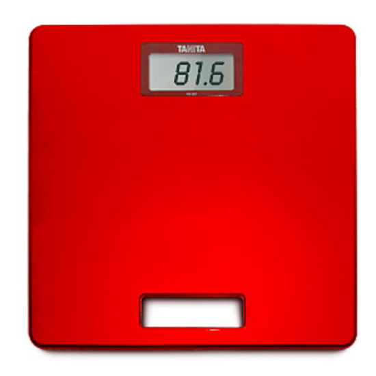 Электронные напольные весы Tanita HD-357