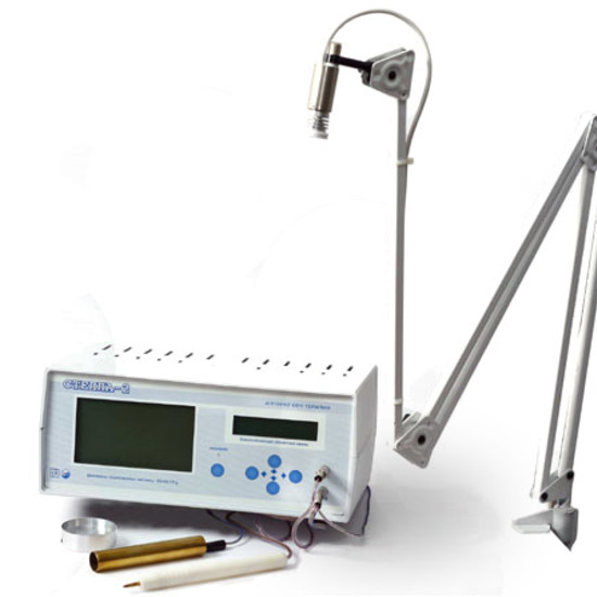 Аппарат КВЧ терапии с индивидуальным подбором излучающей частоты (с встроенным блоком БОС) "СТЕЛЛА - 2"